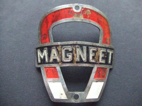 Magneet Rijwielen, Motorenfabriek Weesp oud balhoofdplaatje